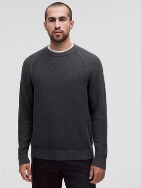 lululemon athletica Textured Knit Classic-Fit Crewneck Sweater